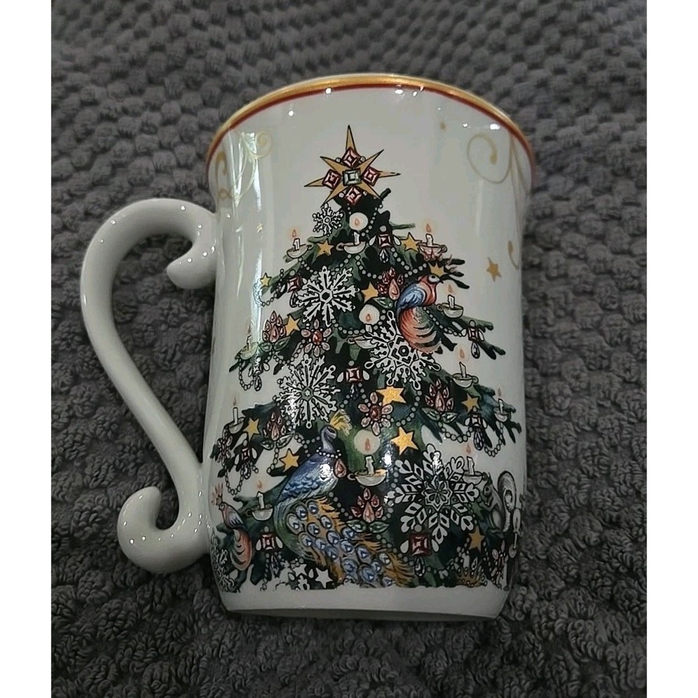 Williams Sonoma Twas the Night Before Christmas Ornament Mug EXCELLENT CONDITION - Picture 3 of 7